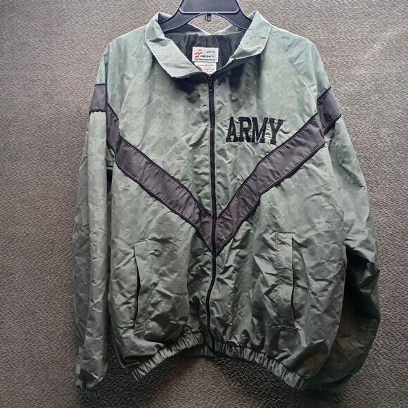 Army PT Jacket US Military Physical Fitness Uniform Med Regular - Picture 1 of 8